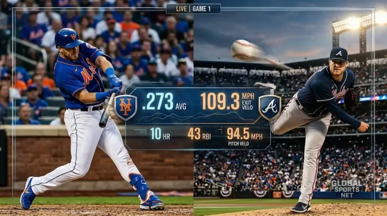New York Mets vs Atlanta Braves Match Player Stats