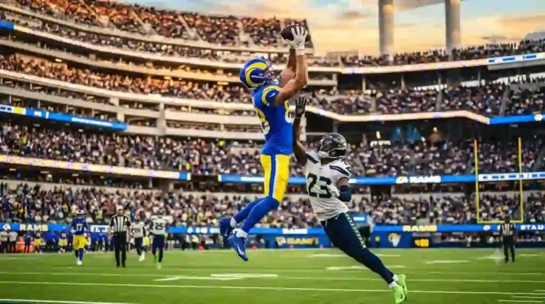 los angeles rams vs seahawks match player stats