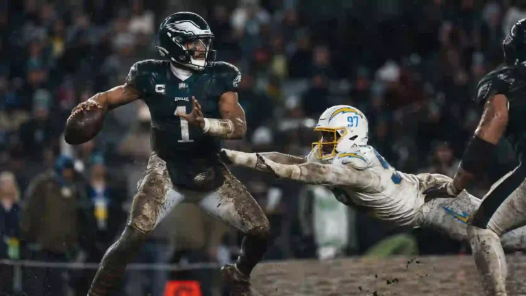 Philadelphia Eagles vs Chargers Match Player Stats