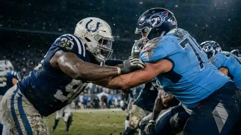 Indianapolis Colts vs Tennessee Titans match player stats