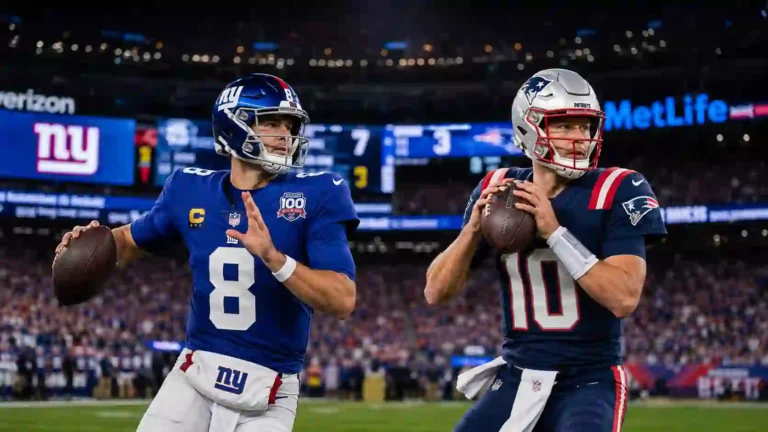 New York Giants vs New England Patriots Match Player Stats