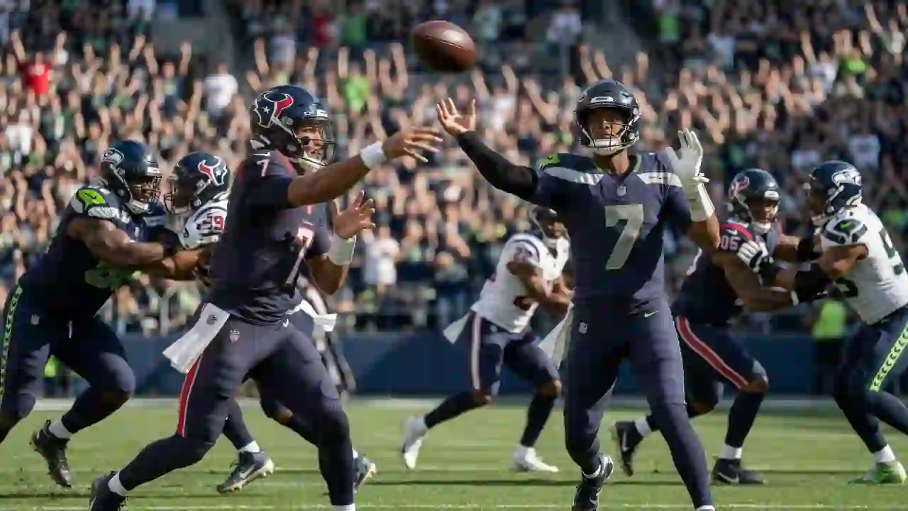 texans vs seahawks match player stats