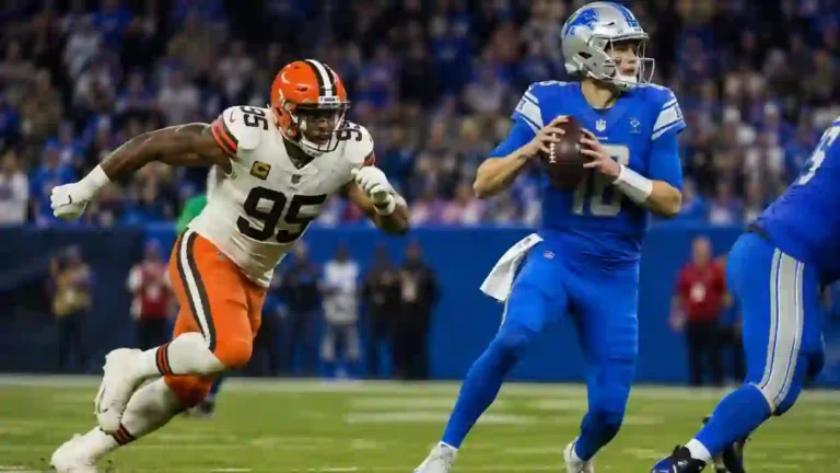 cleveland browns vs detroit lions match player stats